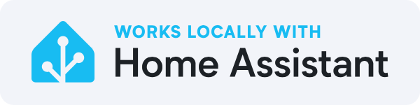 HomeWizard works locally with Home Assistant (badge)